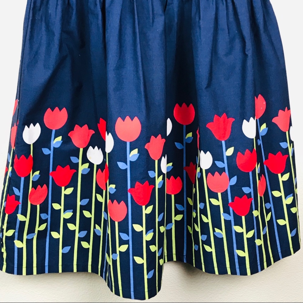 SOLD Gymboree navy blue sleeveless sundress sz 8 - Picture 3 of 5